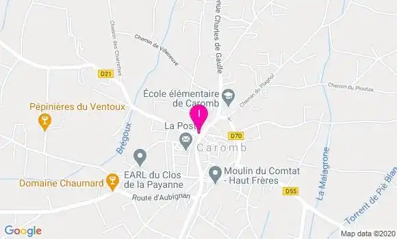 Localisation Patrice Lapierre