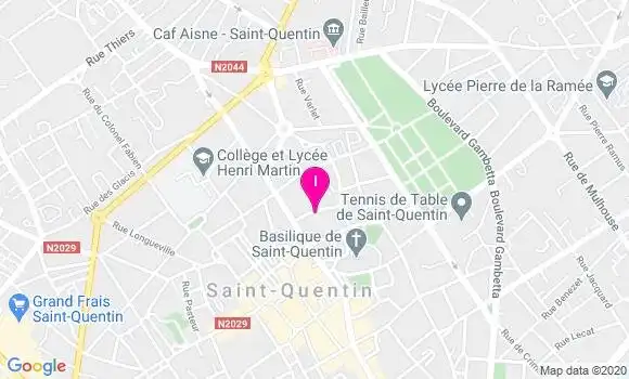 Localisation Marianne Paillot