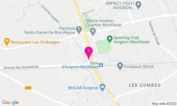 Localisation Lydie Missana