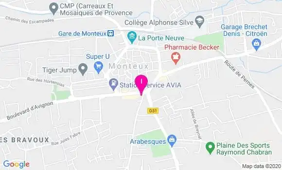 Localisation Fabienne Milan