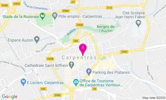 Localisation Marie Pierre Moni