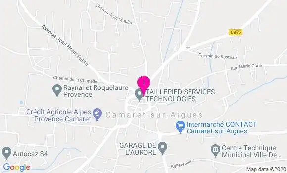 Localisation Amandine Jimenez
