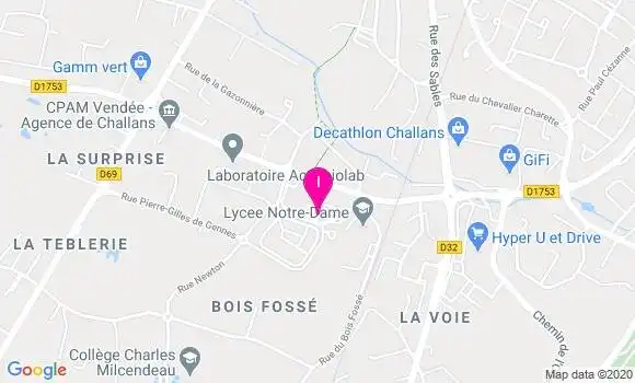 Localisation Xavier Bonnier