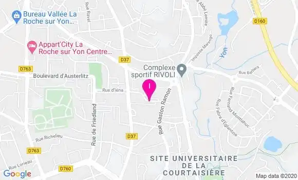Localisation Benjamin Coutaud