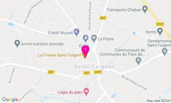 Localisation Jenny Rondeau