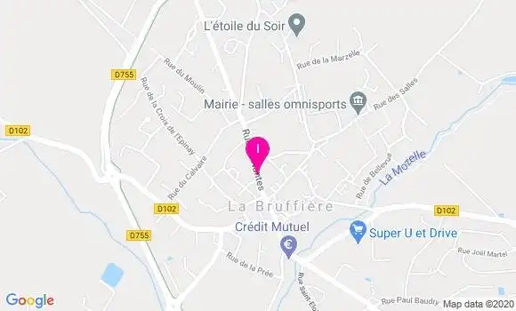 Localisation Anne Bousseau