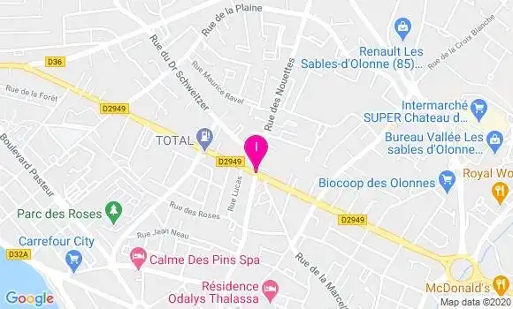 Localisation Aline Barre