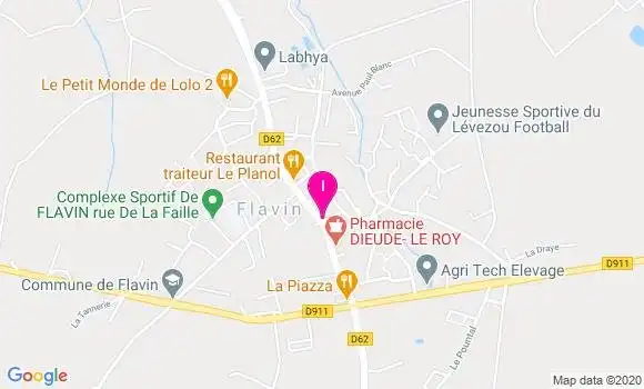 Localisation Aline Chayrigues