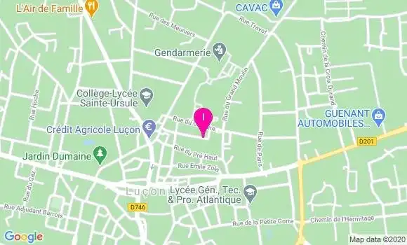 Localisation Anne Vrignaud