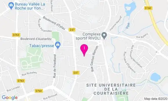 Localisation Cyril Lentier