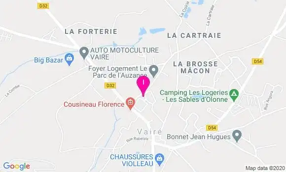 Localisation Thomas Faupin