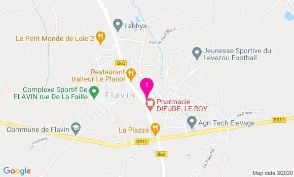 Localisation Josiane Carriere Frayssinet