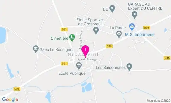 Localisation Pascaline Bonneau