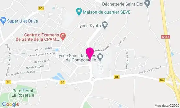 Localisation Benedicte Seine