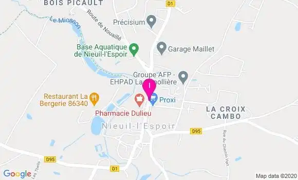 Localisation Gregory Lamarche