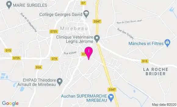 Localisation Amandine Poudret