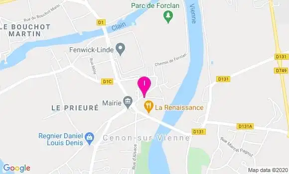 Localisation Magalie Breton