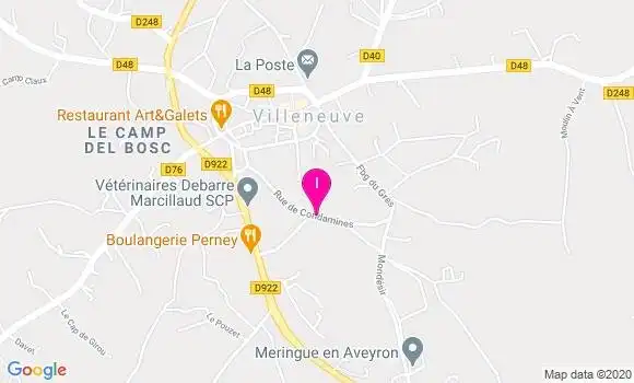 Localisation Stephanie Vidal