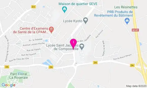 Localisation Patricia Le Ravalec