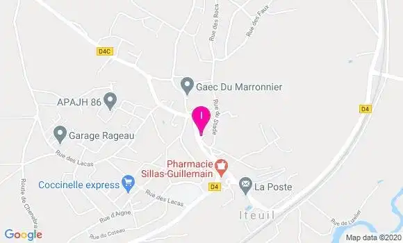 Localisation Laetitia Clain Saulnier