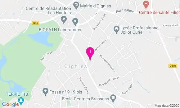 Localisation Valerie Prud