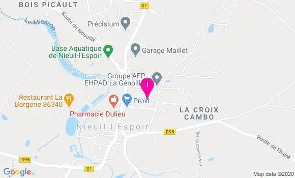 Localisation Francoise Delhaume