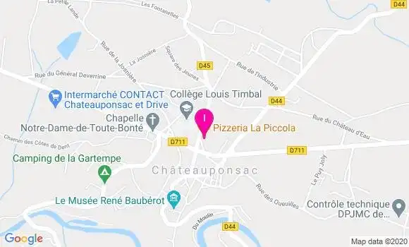 Localisation Florence Laplagne Pellegrini