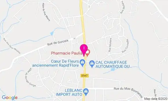 Localisation Julie Tezard