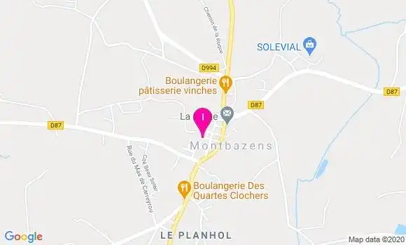 Localisation Christine Constans Delmas