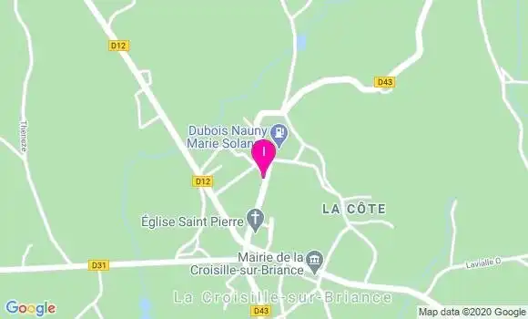 Localisation Alexandre Bara