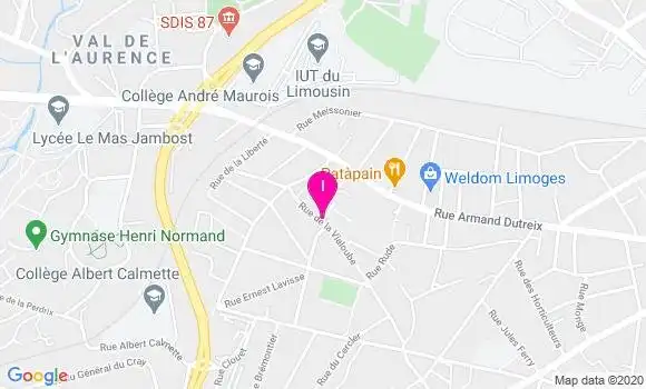 Localisation Patricia Fontan