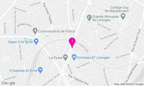 Localisation Coryse Beauval
