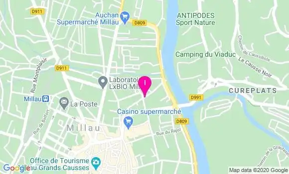 Localisation Laurence Roussel Galland