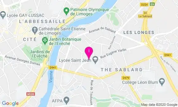 Localisation Marie Catherine Goursaud