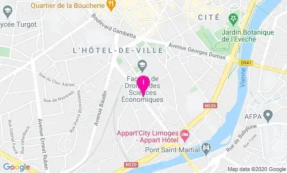 Localisation Nathalie Chalandre