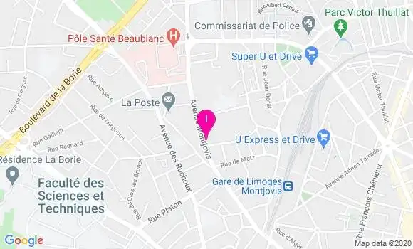 Localisation Anne Lise Beau