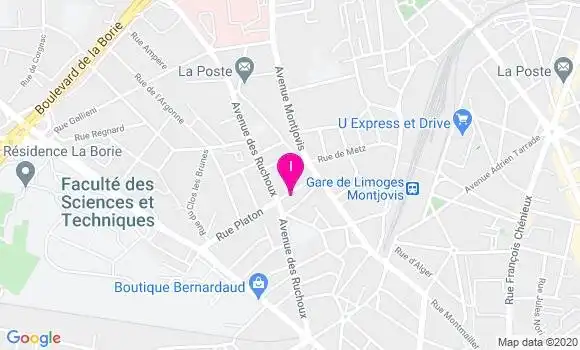 Localisation Aurelie Lavergne