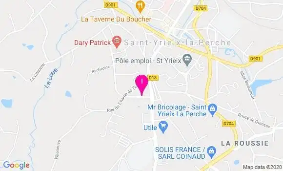 Localisation Nathalie Morand