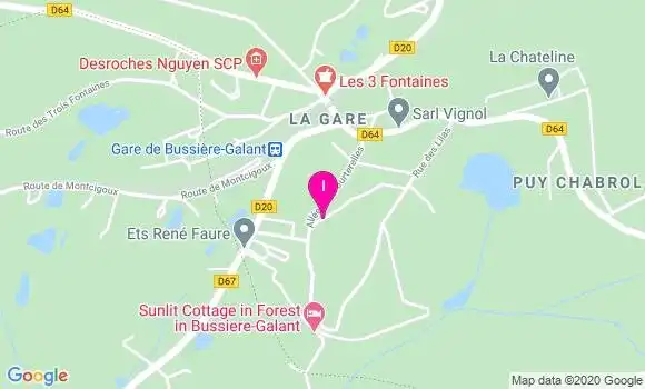 Localisation Aurelie Fallon