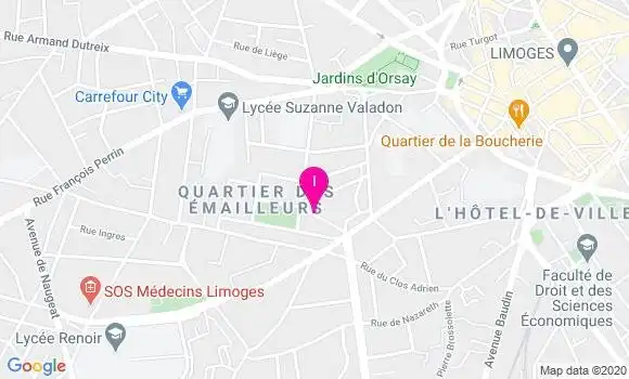 Localisation Nathalie Detivaud