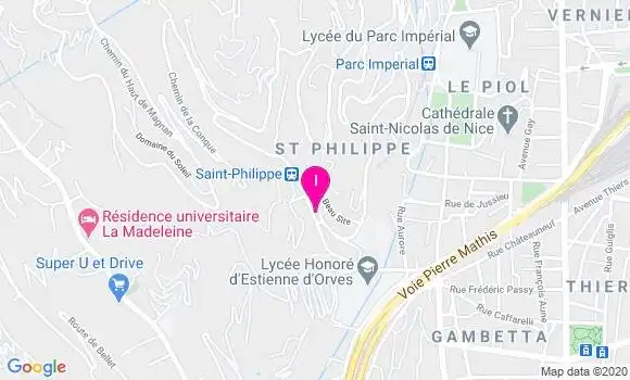 Localisation Christina Alves