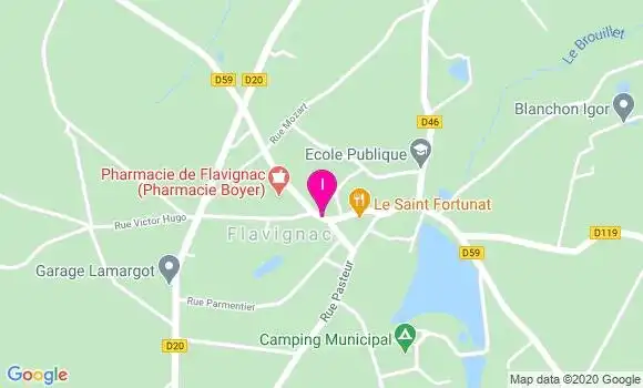 Localisation Sandrine Lamant