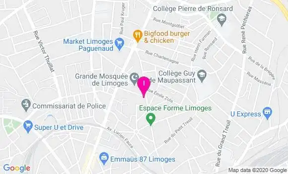 Localisation Catherine Pierrillas
