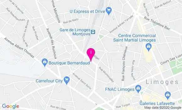 Localisation Nadine Boissard