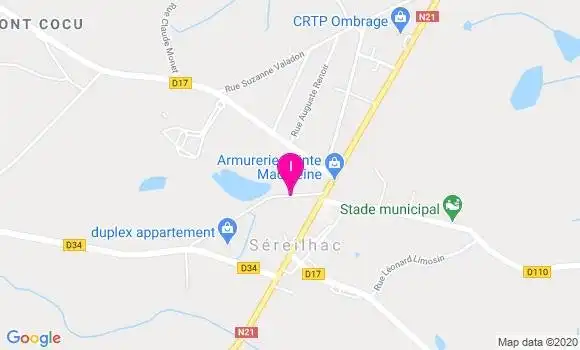 Localisation Delphine Coudert