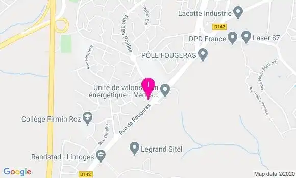 Localisation Delphine Rivet