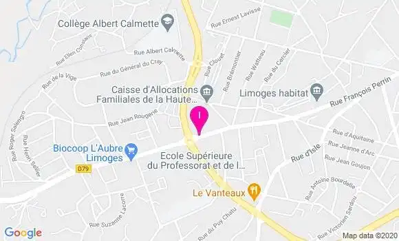 Localisation Pascale Villegoureix