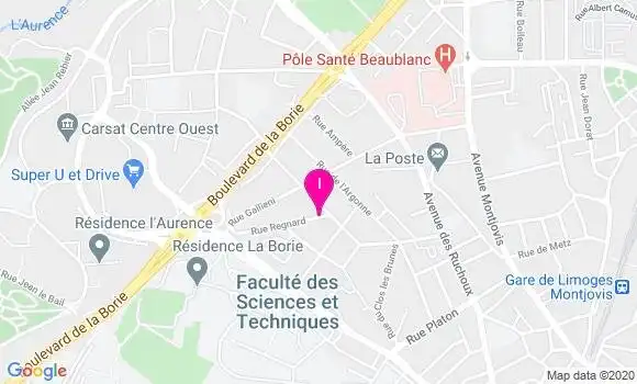 Localisation Jacqueline Lhomme