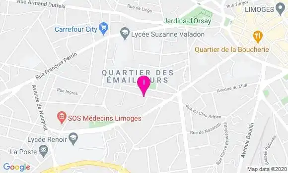 Localisation Celine Dupuy