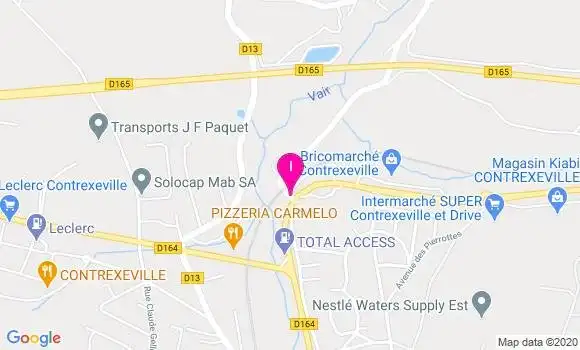 Localisation Cecile Forestier Nau